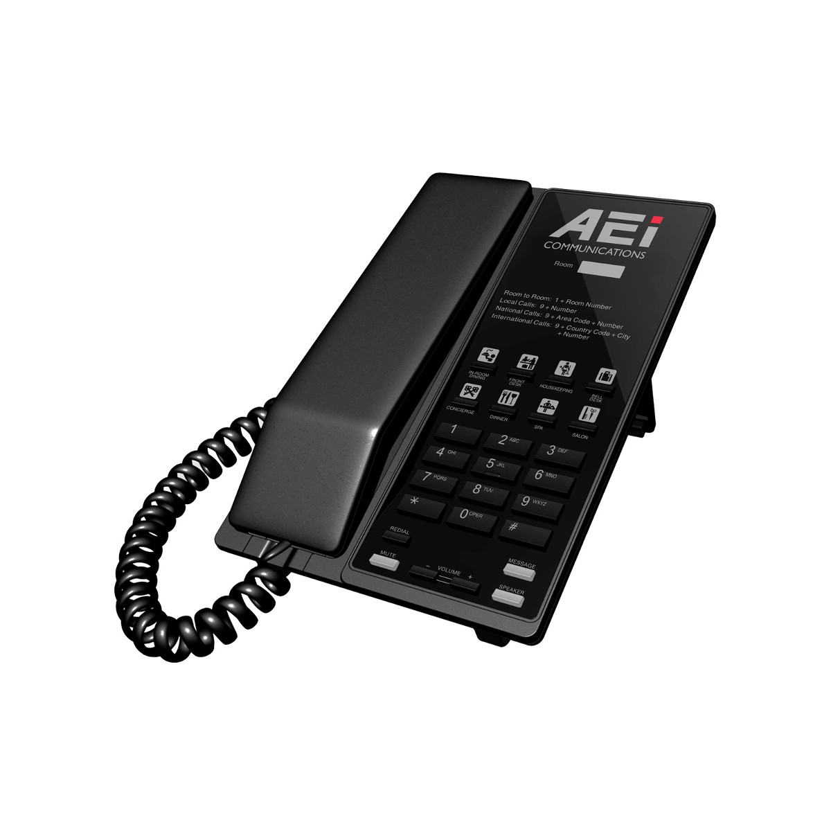 One or Two Line Analog DECT Corded Speakerphone – VM-9X08-SM(A) Series